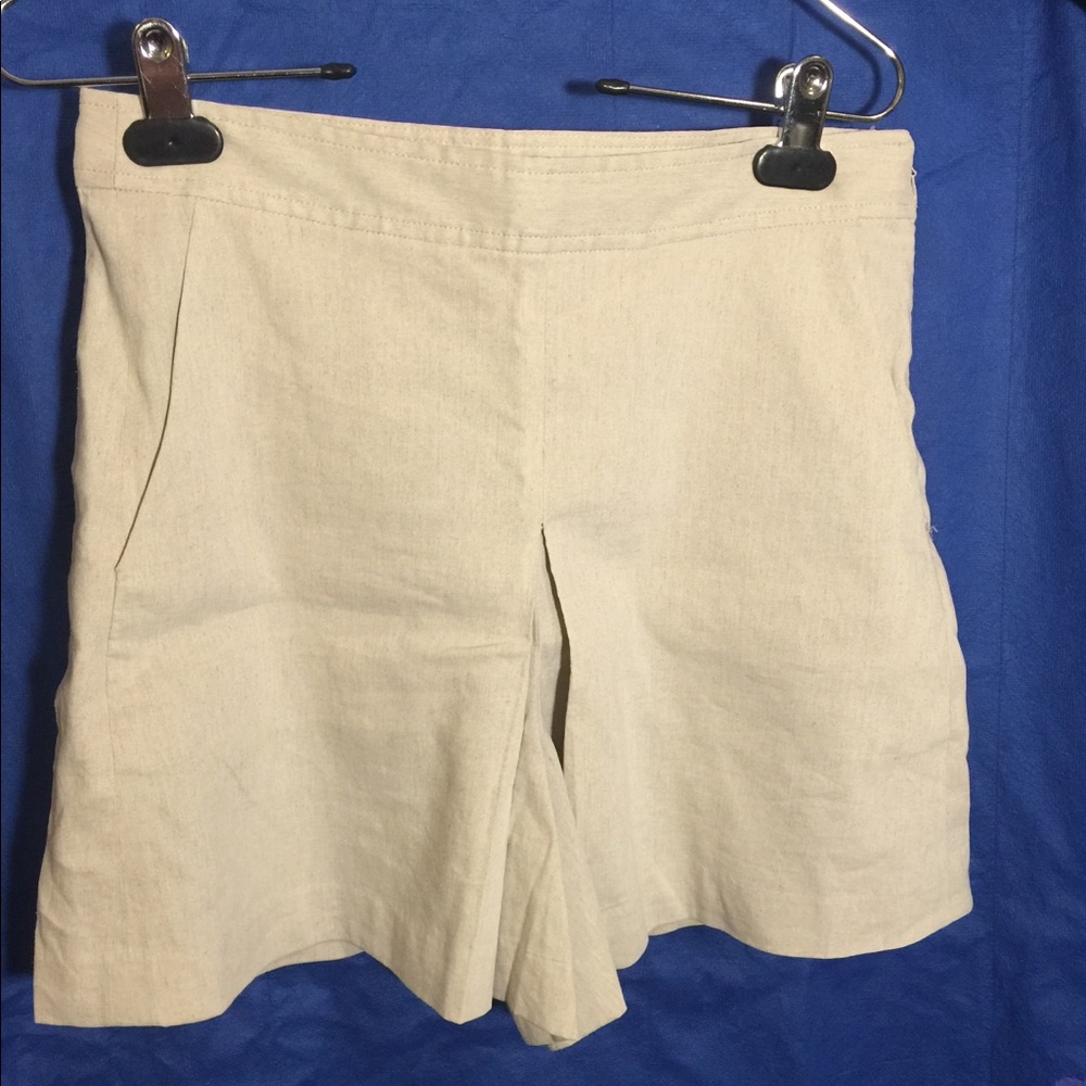 Stretch Linen Theory Skort